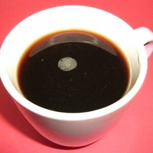 黒蜜でコクのある甘さ♪黒蜜コーヒー